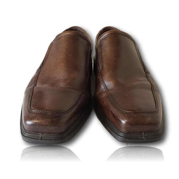 Ecco Men's Loafers Dress Shoes Slip, Size: 41 - Picture 1 of 8